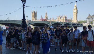Séjour en Angleterre pour les deux classes de 5e à projet européen du collège Bobée