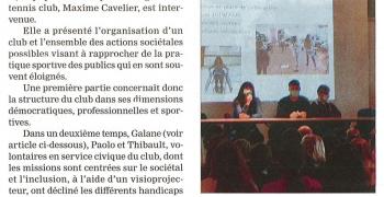 Le collège Bobée à l'heure du handicap - Courrier Cauchois