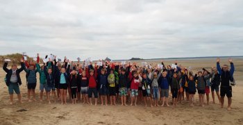 Traversée de la baie à 7h