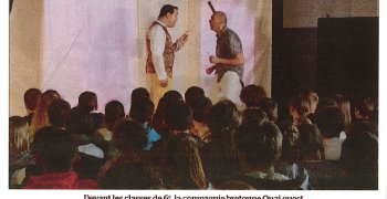 Théâtre au collège Bobée - Compagnie Quai Ouest
