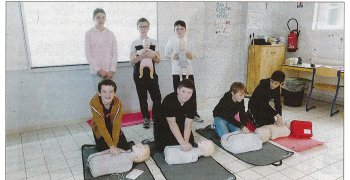  Formation PSC1 sur les vacances pour des élèves