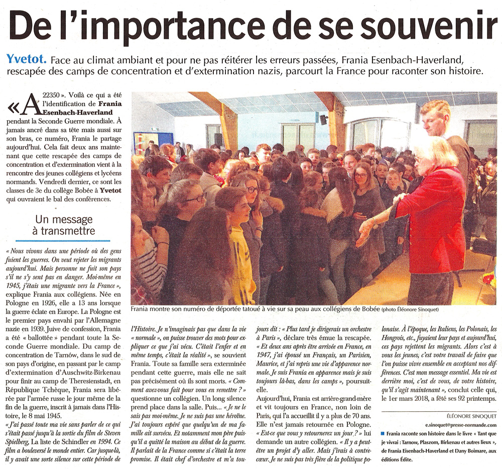 De L Importance De Se Souvenir College Prive Bobee