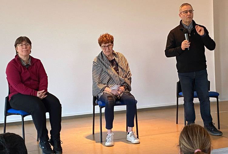 Intervention de Soeur Stéphanie et de 2 ex. détenus : L'Aumônerie en milieu carcéral