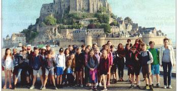 Classes de 6e au Mont Saint Michel