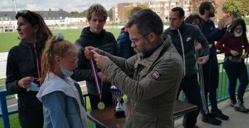 Remise des médailles - Cross 2021 - collège Bobée