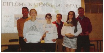 Remise des brevets du collège 2022