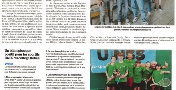 Pratique sportive en AS - UNSS