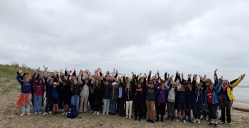 Profession de Foi 6e - Arrivée - Mont Saint-Michel (50)
