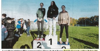 400 collégiens pour le cross UNSS de District, Plaine des Sports